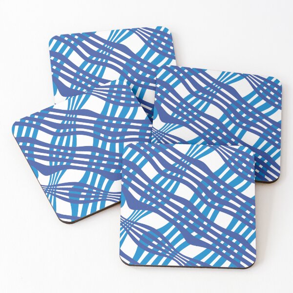 Item preview, Vertical Blue And White Striped Pattern designed and sold by therkmr.