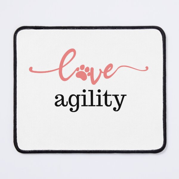 Item preview, Love agility in pink and black designed and sold by PausePapote.