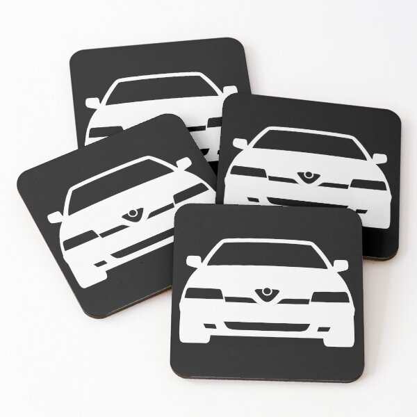 Item preview, Alfa Romeo 164 white silhouette best t-shirt design designed and sold by EdimDesign.