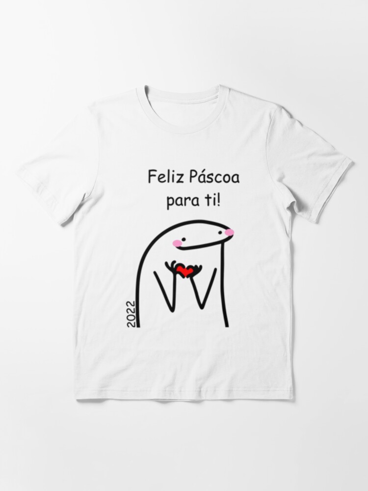 Feliz Páscoa flork meme  Essential T-Shirt for Sale by TeesilogCo