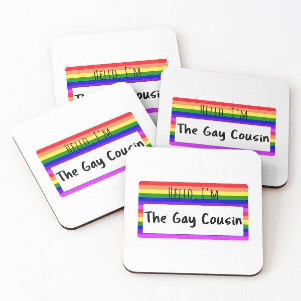 Item preview, Hello, I'm The Gay Cousin  designed and sold by QueerZone0.
