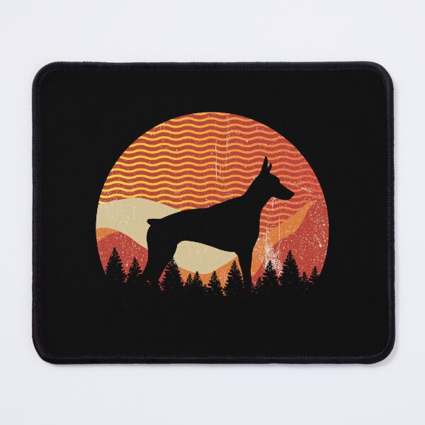 Item preview, Distressed Wavy Lines Sky Doberman Pinscher Dog Gift  designed and sold by Guarddogdrive.