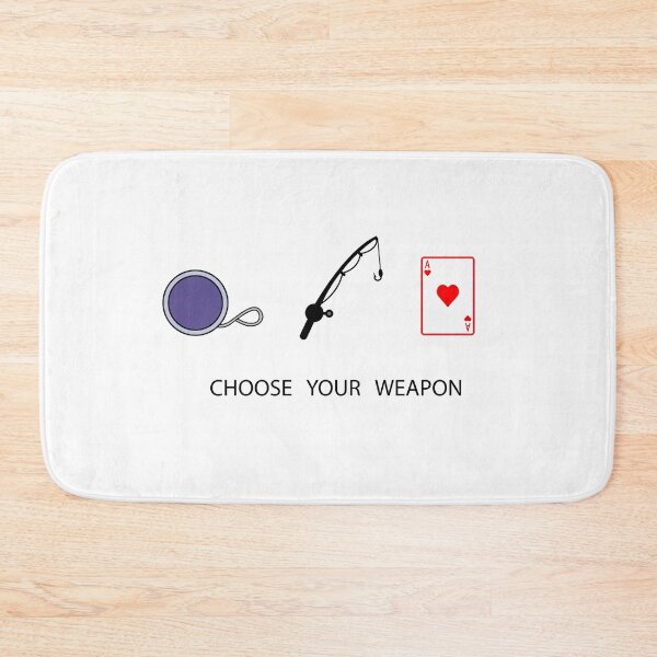Item preview, Choose your weapon Anime designed and sold by Twonumbernines.