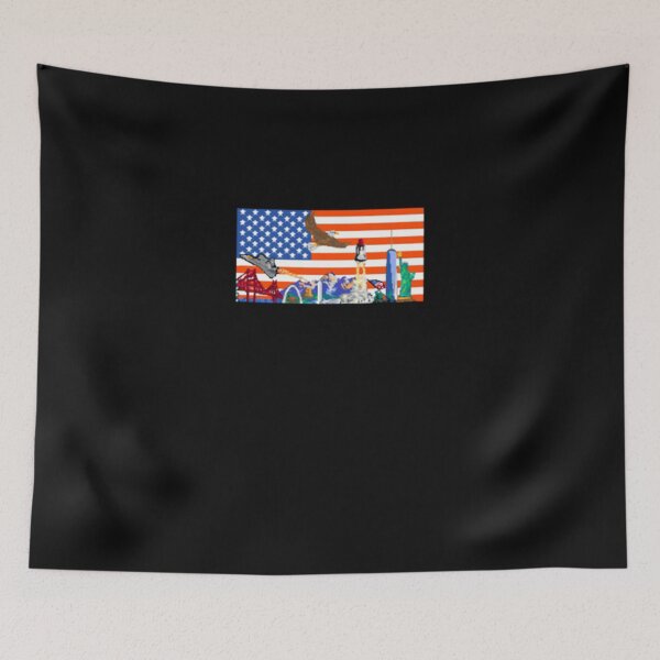 Item preview, Americanflag Rplace 2022 Artistic Rendition Merch  T-Shirt designed and sold by HannesAltmann.
