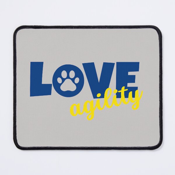 Item preview, Love agility in blue and yellow designed and sold by PausePapote.
