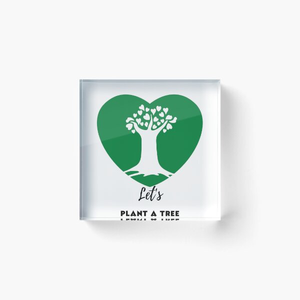 Item preview, Let's Plant A Tree Earth Day Earth Lovers designed and sold by ALEXANDREART.
