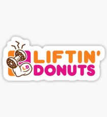 Liftin & # 39; Donuts Sticker