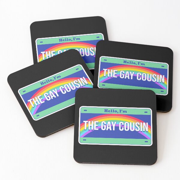 Item preview, Hello, I'm The Gay Cousin  designed and sold by QueerZone0.