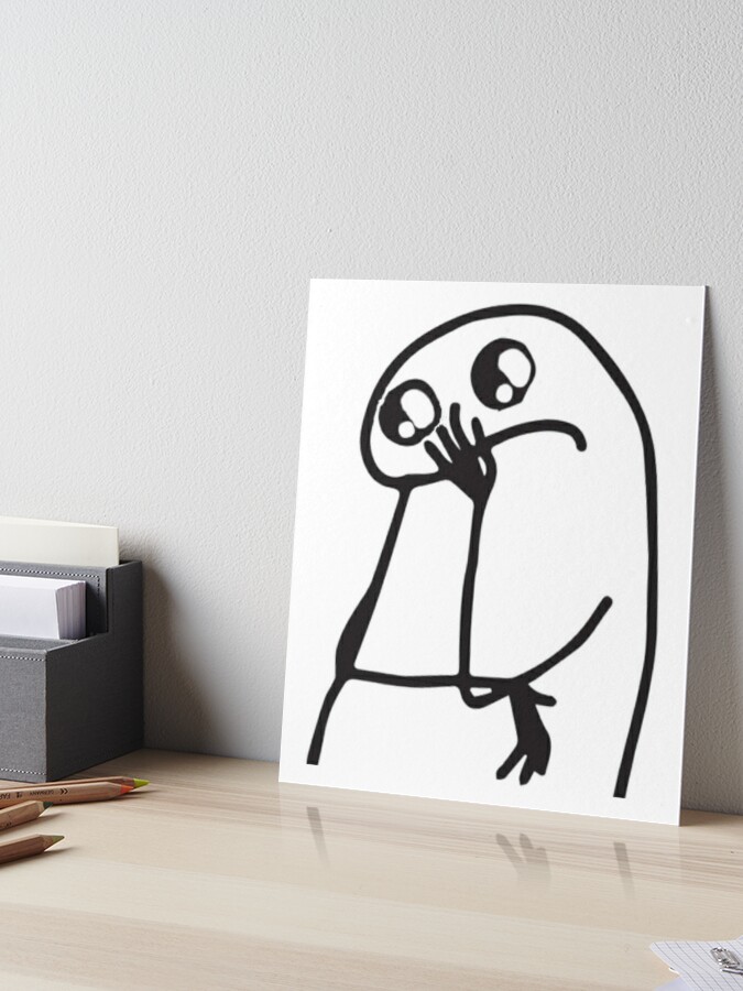 8 Pack of Flork meme | Art Board Print