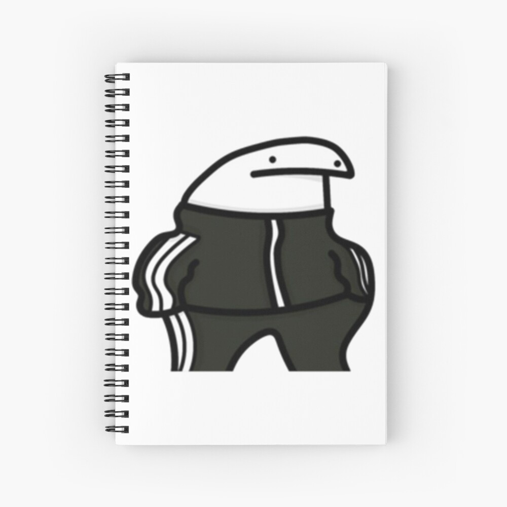 Confused Flork meme Spiral Notebook for Sale by onlyheba in 2023