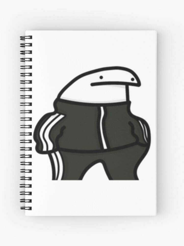 cool flork notebook: Funny Flork Meme Socks Notebook, checkered