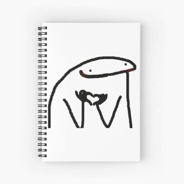 Confused Flork meme Spiral Notebook for Sale by onlyheba in 2023