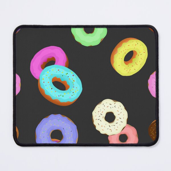 Item preview, Cool and fun colorful donuts pattern designed and sold by PLdesign.