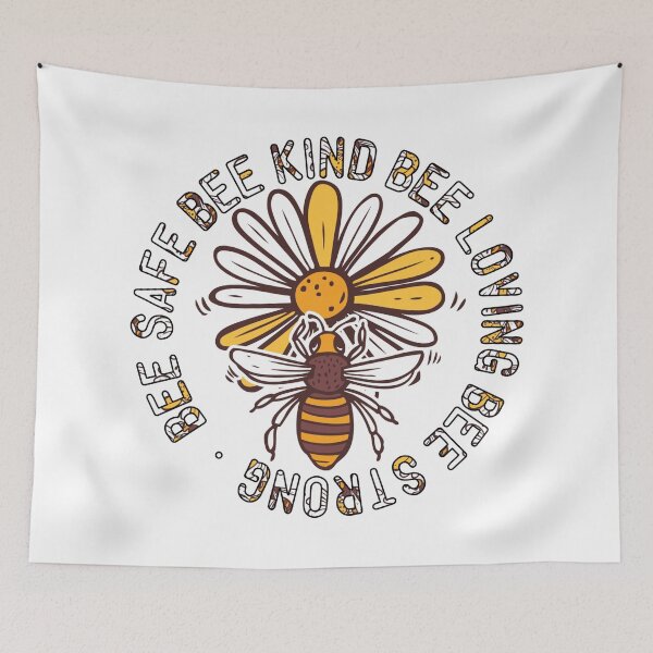 Item preview, bee safe bee kind bee loving bee strong designed and sold by earth wings.
