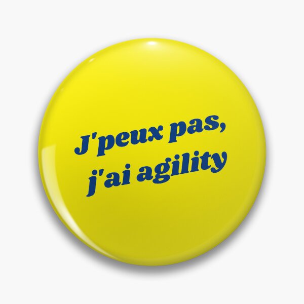 Item preview, I can't, I have agility designed and sold by PausePapote.
