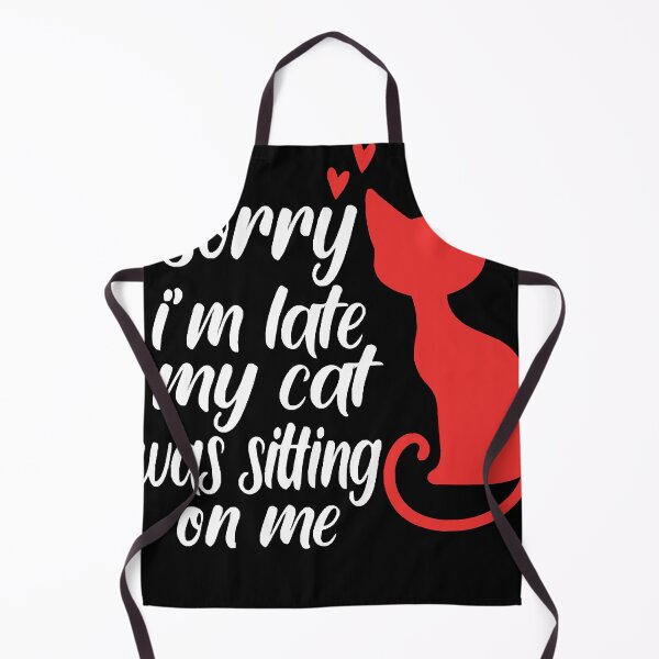 Item preview, sorry i am late my cat was sitting on me2 T-Shirt designed and sold by olgaedithem.