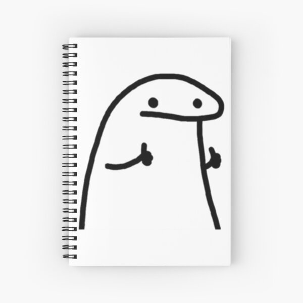 Confused Flork meme Spiral Notebook for Sale by onlyheba in 2023