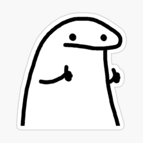 Flork Meme Stickers for Sale