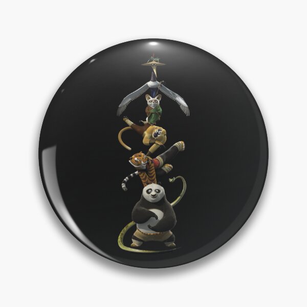 Item preview, Kung Fu Panda Po And The Furious Five Stack Portrait Long Sleeve designed and sold by hahnjxpointsa.