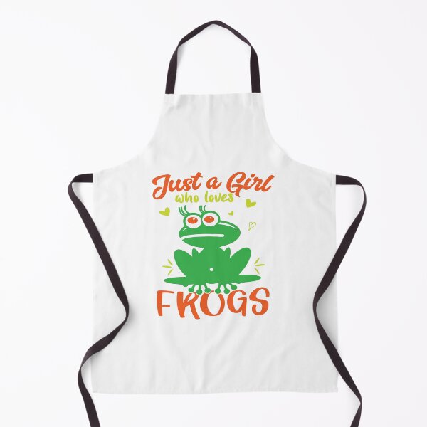 Item preview, Just A Girl Who Loves Frogs designed and sold by beefrancky.