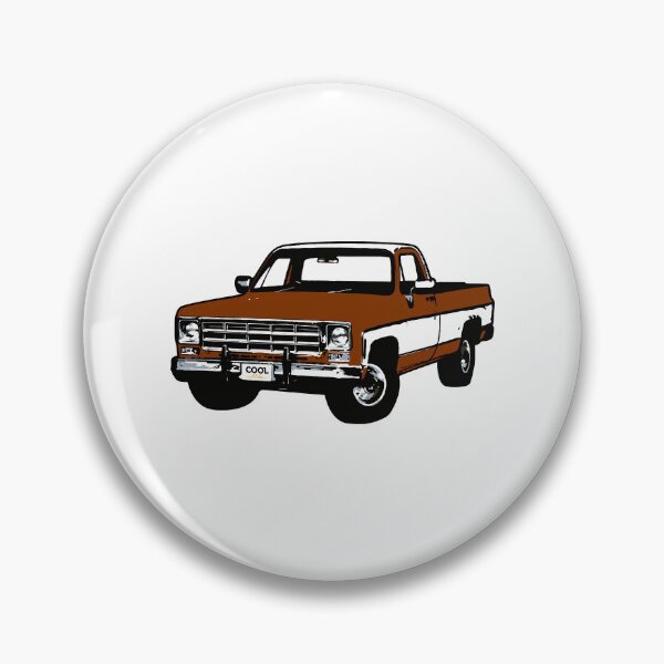 Item preview, 70's Brown C Truck Sticker designed and sold by EricaGarcasia.