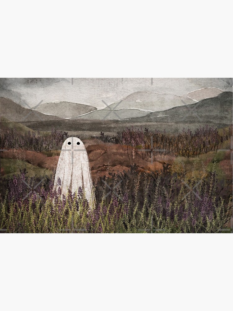 Thumbnail 6 of 6, Bath Mat, Heather Ghost designed and sold by katherineblower.