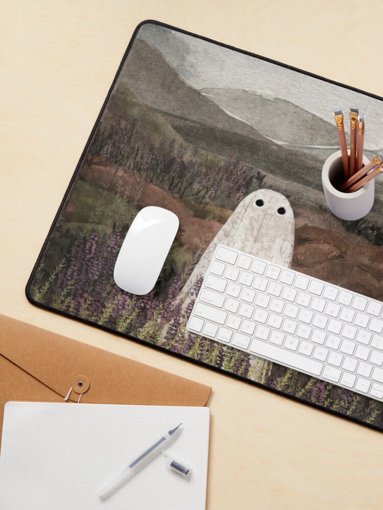 Alternate view of Heather Ghost Mouse Pad