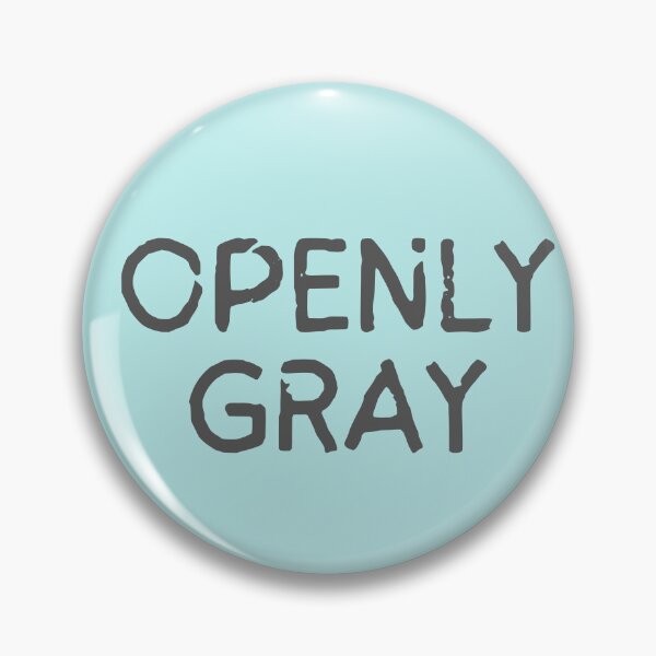 Item preview, Funny Openly Gray LGBTQ Bold Typography  designed and sold by garniturex.