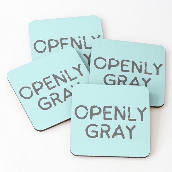 Item preview, Funny Openly Gray LGBTQ Bold Typography  designed and sold by garniturex.