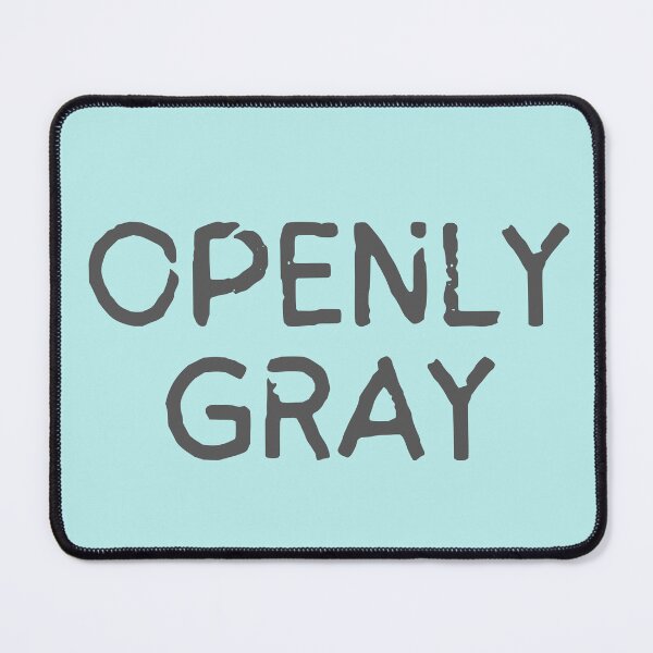 Item preview, Funny Openly Gray LGBTQ Bold Typography  designed and sold by garniturex.