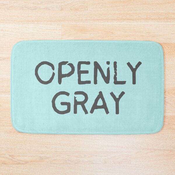 Item preview, Funny Openly Gray LGBTQ Bold Typography  designed and sold by garniturex.