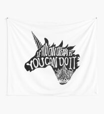Dream Like A Unicorn Wall Tapestry