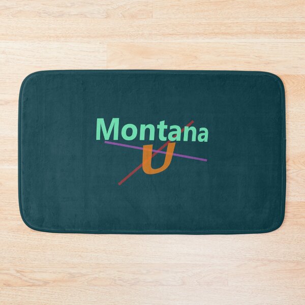 Item preview, Montana U abstract design designed and sold by lobodelnoir.