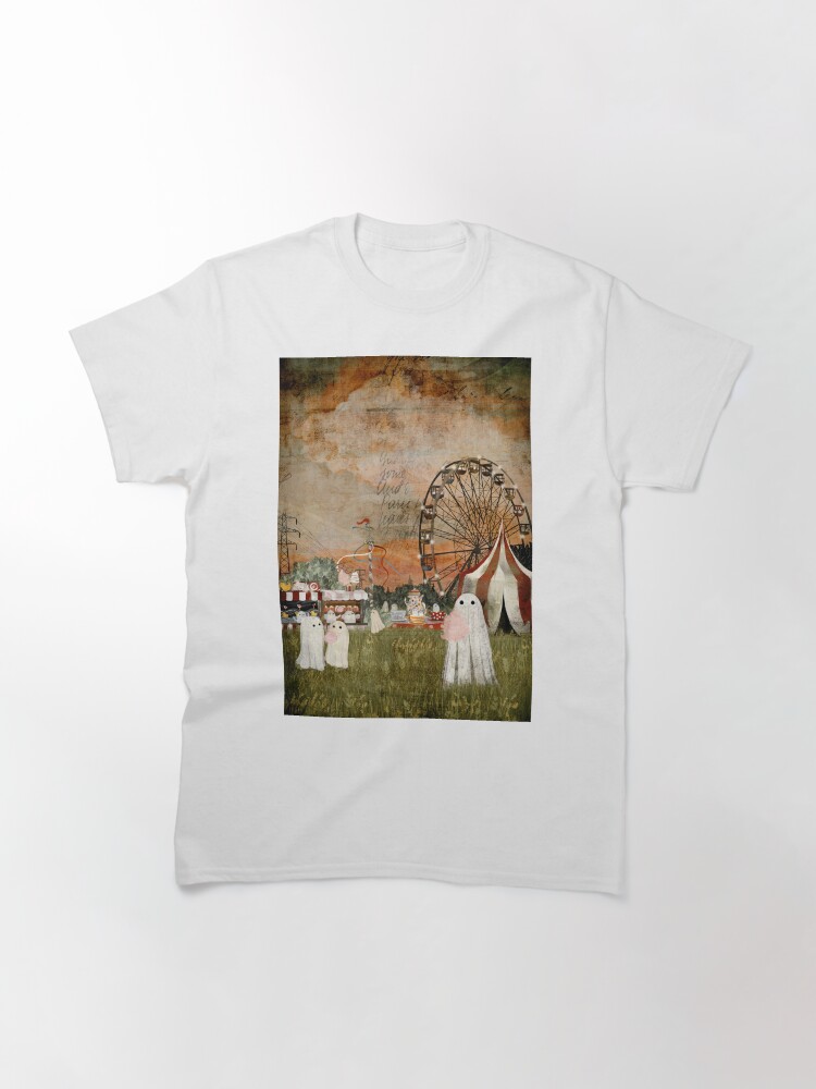Thumbnail 3 of 7, Classic T-Shirt, Ghost Fairground designed and sold by katherineblower.