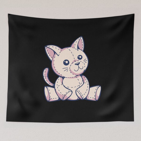 Item preview, cat stuffed animal designed and sold by DerSenat.