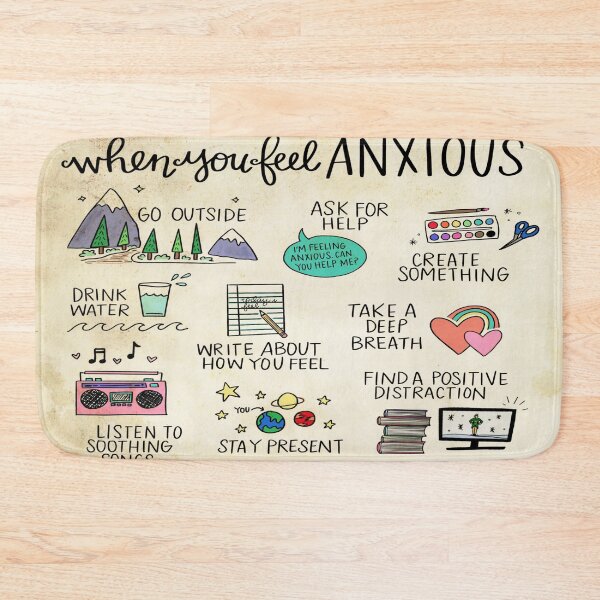 Item preview, When You Feel Anxious Print designed and sold by UweSchroeder.