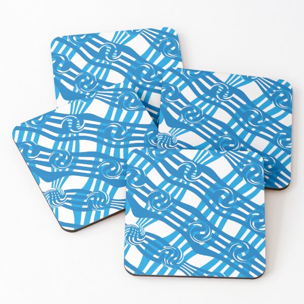 Item preview, Vertical Blue And White Striped Pattern designed and sold by therkmr.