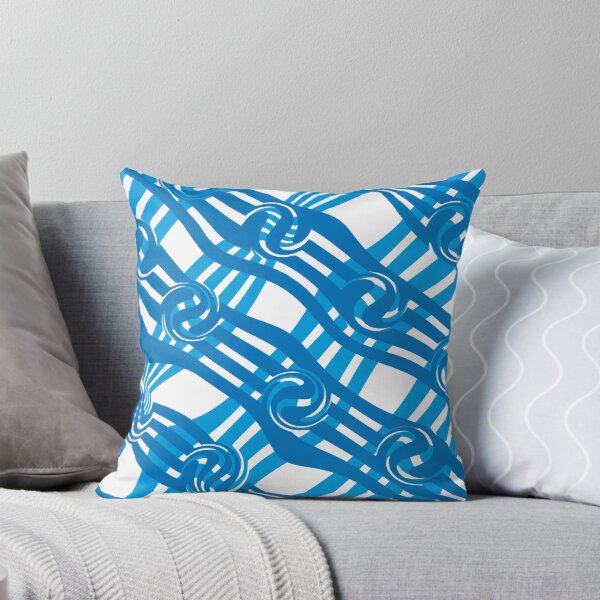 Item preview, Vertical Blue And White Striped Pattern designed and sold by therkmr.