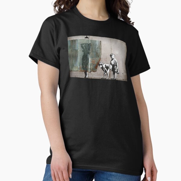 Item preview, Shower Banksy Street Art designed and sold by Teecha.