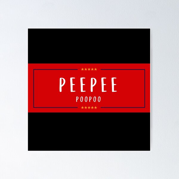 Item preview, Peepee Poopoo designed and sold by Pixelish.