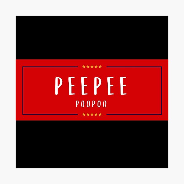 Item preview, Peepee Poopoo designed and sold by Pixelish.