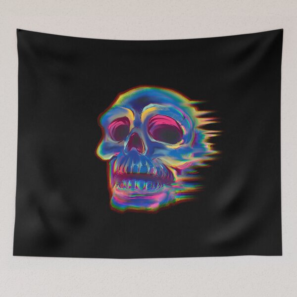 Item preview, Colorful skull designed and sold by DerSenat.