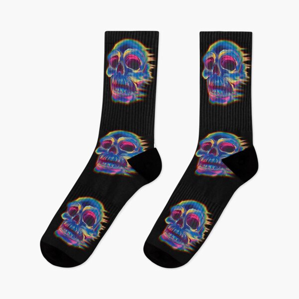 Item preview, Colorful skull designed and sold by DerSenat.