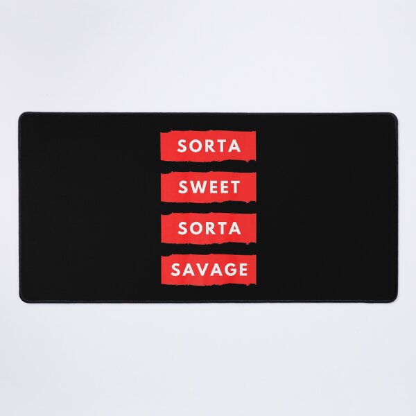 Item preview, Sorta Sweet Sorta Savage Slogan Hip Hop Urban Streetwear Premium designed and sold by EricaGarcasia.