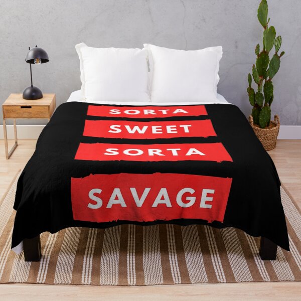 Item preview, Sorta Sweet Sorta Savage Slogan Hip Hop Urban Streetwear Premium designed and sold by EricaGarcasia.