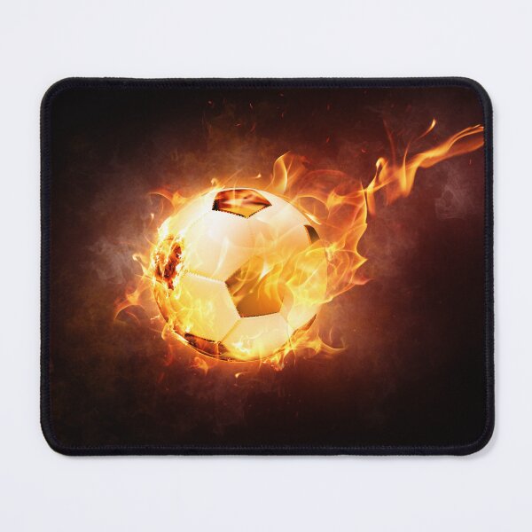 Item preview, Fire Football Soccer Sport designed and sold by livianasgifts.