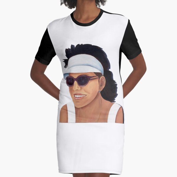 Timber Cut Out Girl Graphic T-Shirt Dress
