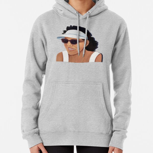 Timber Cut Out Girl Pullover Hoodie