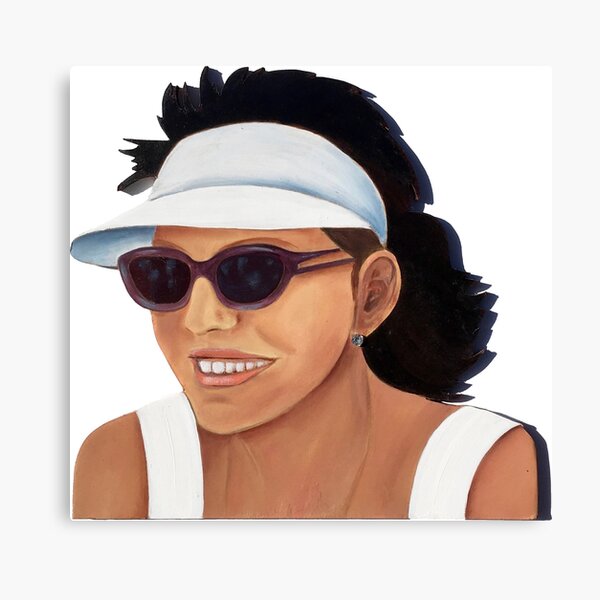 Timber Cut Out Girl Canvas Print