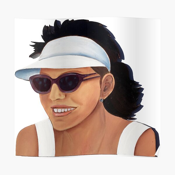 Timber Cut Out Girl Poster